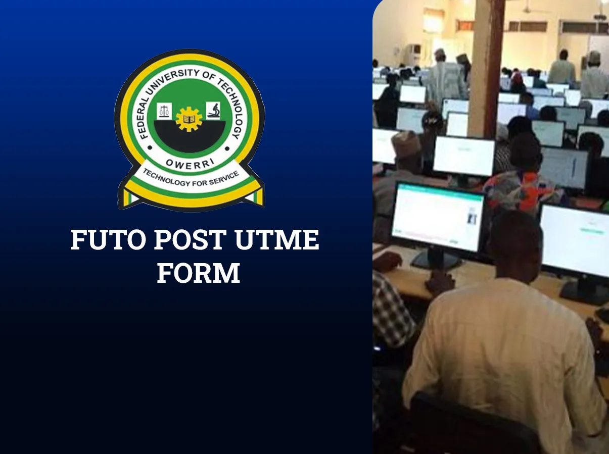 FUTO Post UTME Screening Form 2025/2026: How to Register Successfully