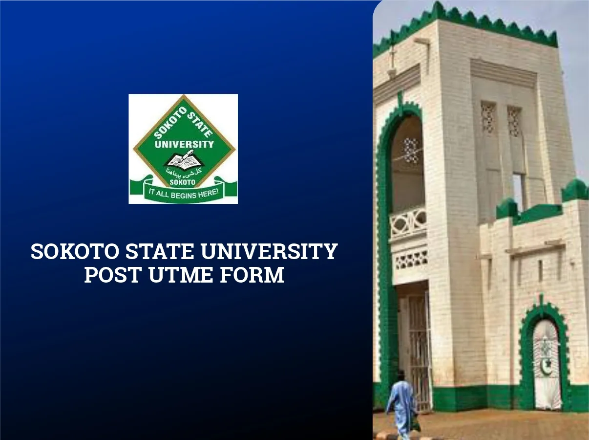 Sokoto State University Post UTME Form