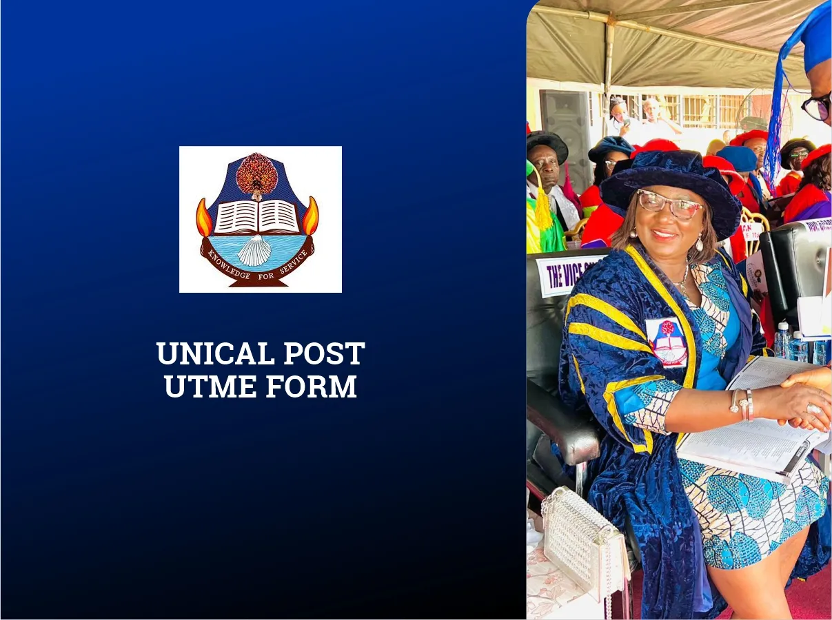 UNICAL Post UTME Form