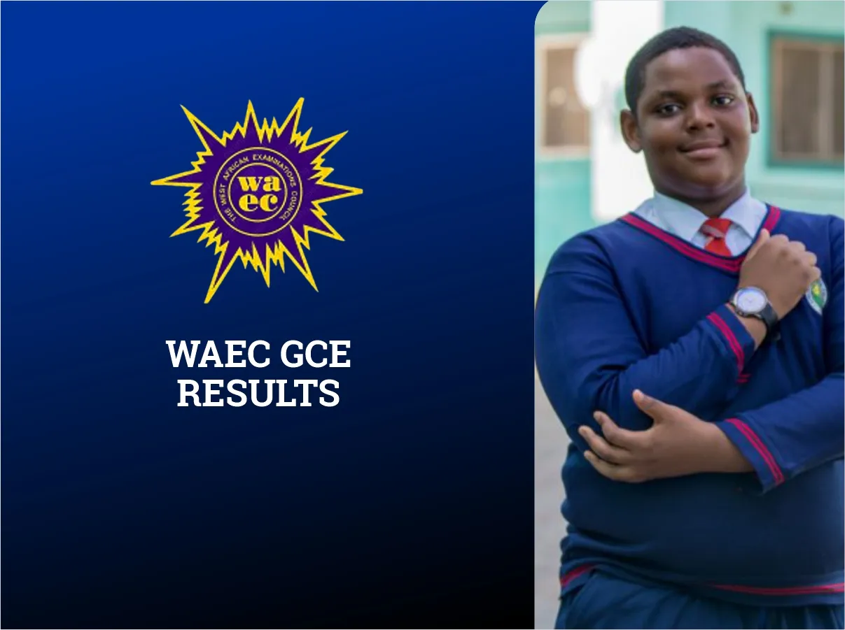 WAEC GCE results