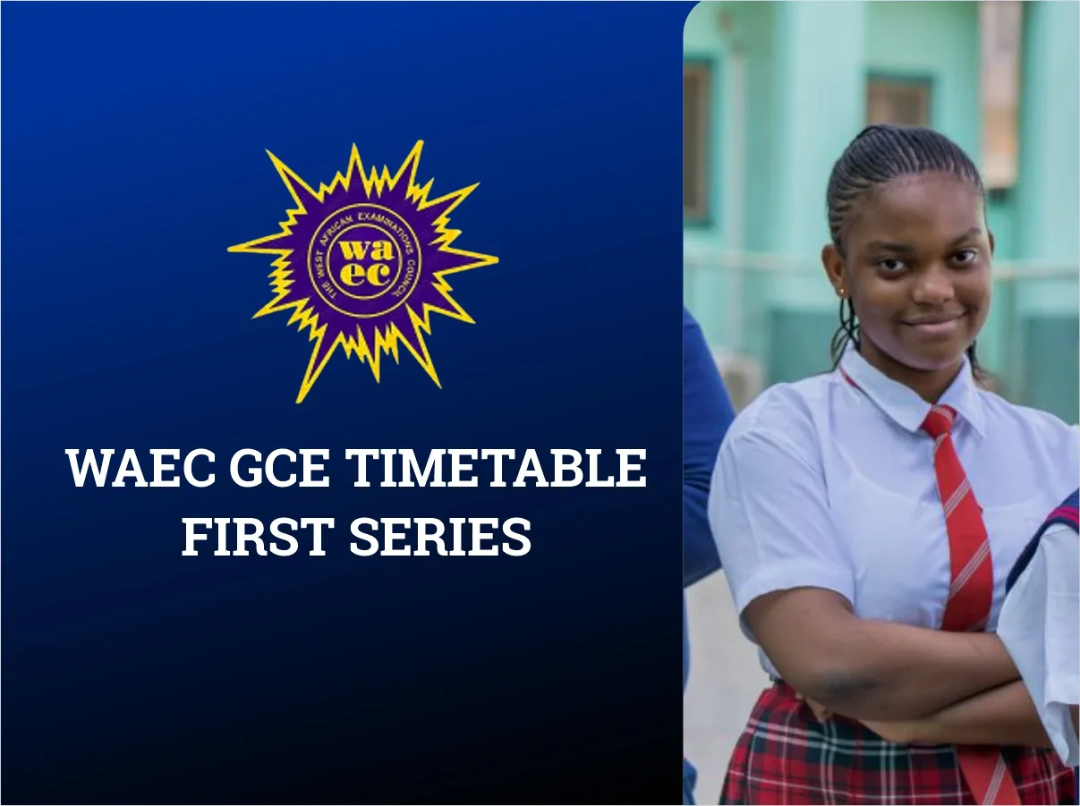 WAEC GCE Timetable